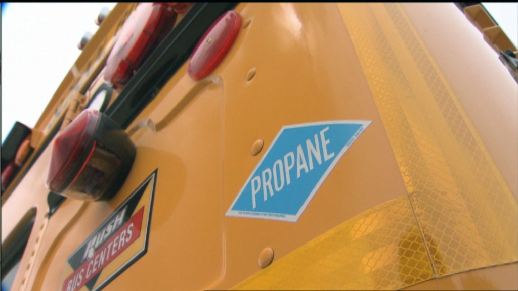 Liquefied petroleum gas (propane) vehicle