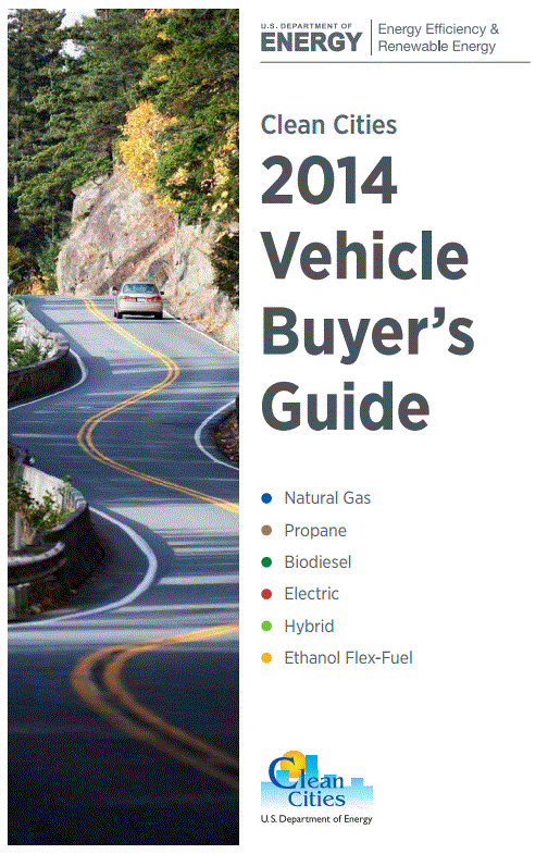 The 2014 Clean Cities Vehicle Buyer's Guide
