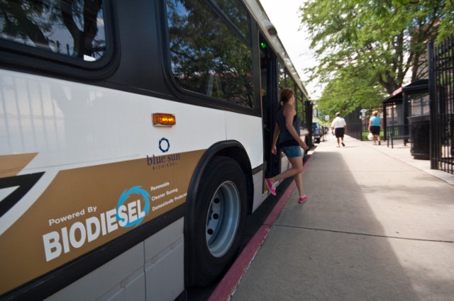 Biodiesel transit bus
